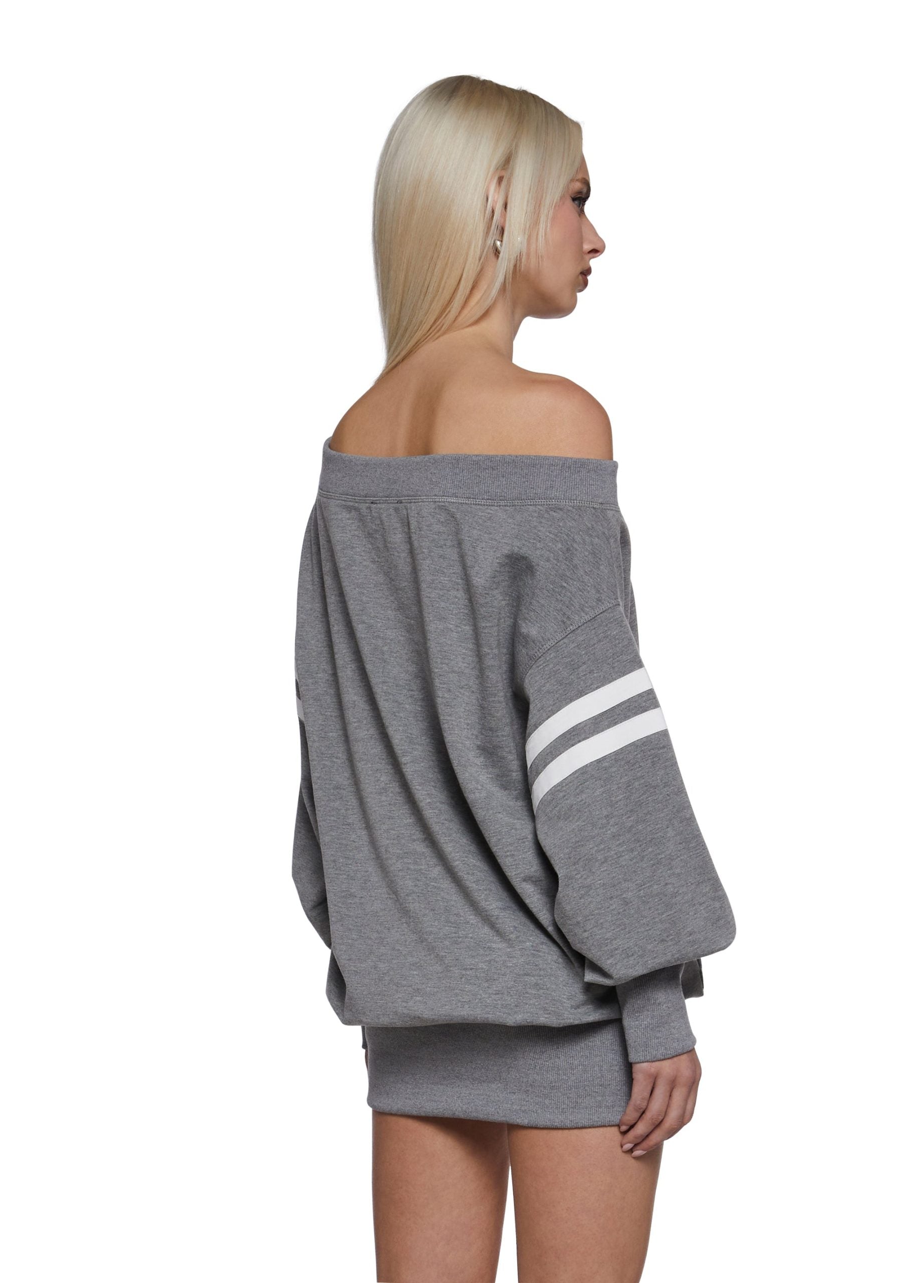 Team Spirit Off The Shoulder Dress