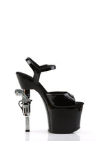 Revolver-709 Gun Heels – Black