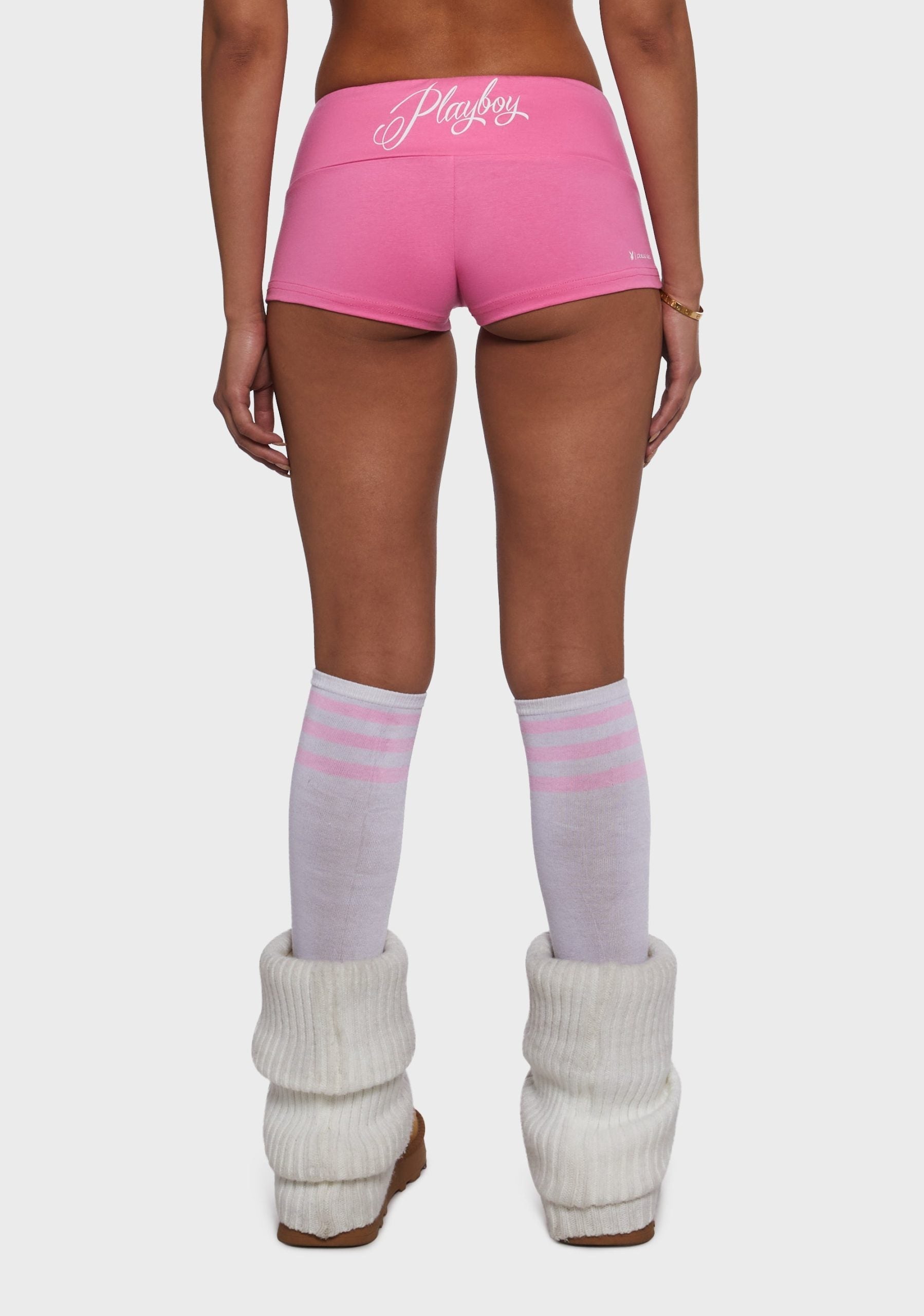 Playboy Mini Shorts – Pink
