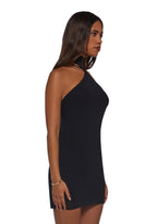Latest Nightspot Halter Dress – Black