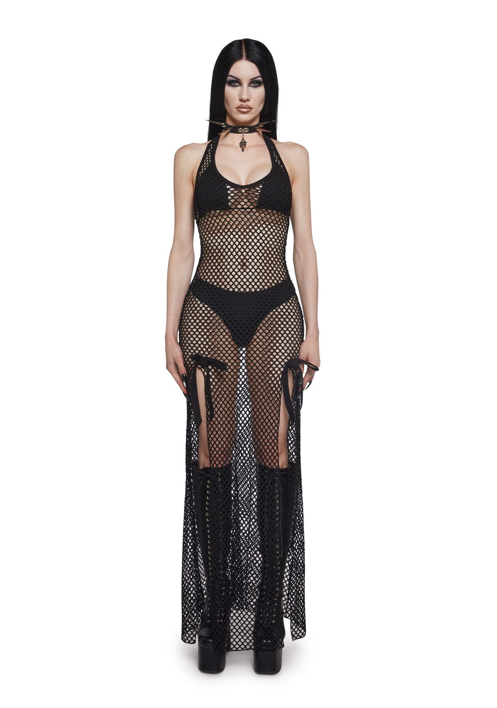 Romantic Rebel Maxi Dress – Fishnet