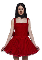 Radiant Occasions Corset Dress – Red