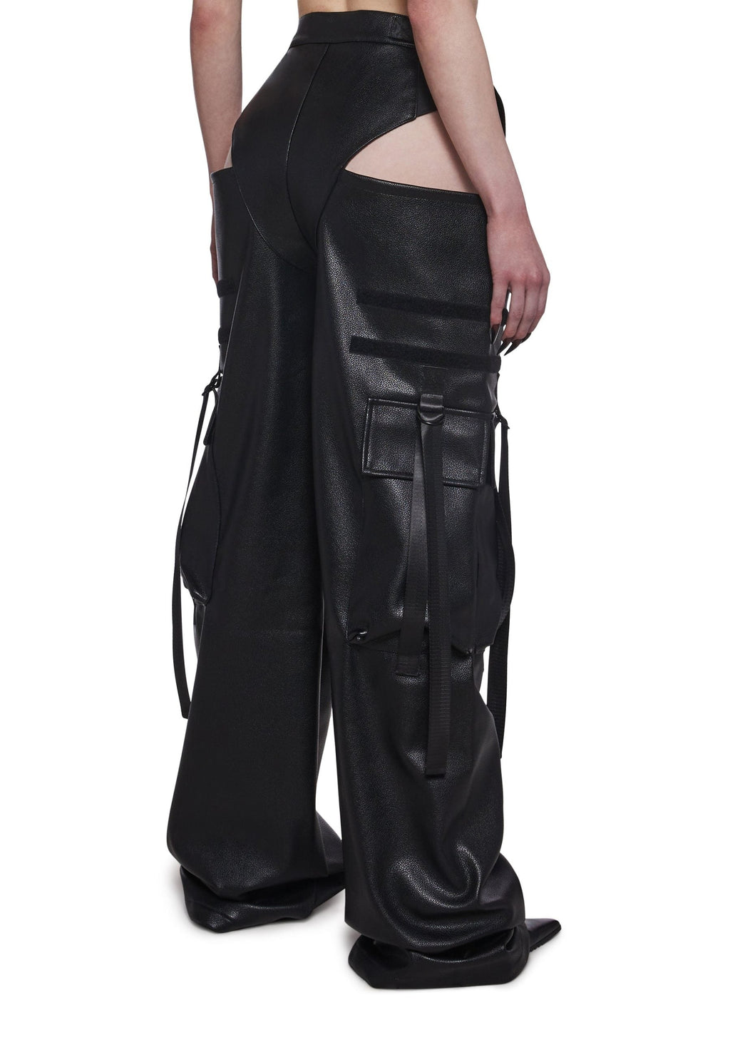 Vegan Leather Panty Trousers