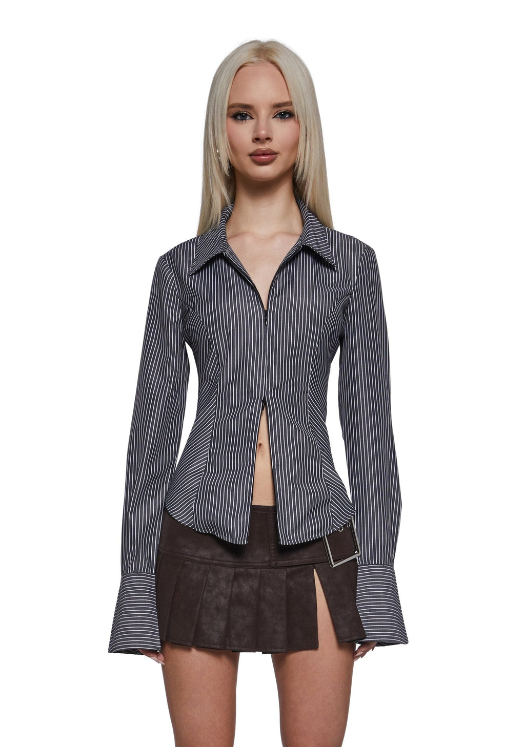Pretty Trouble Poplin Blouse