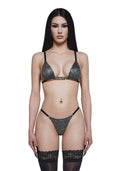 Twilight Shimmer Bikini Set – Gunmetal