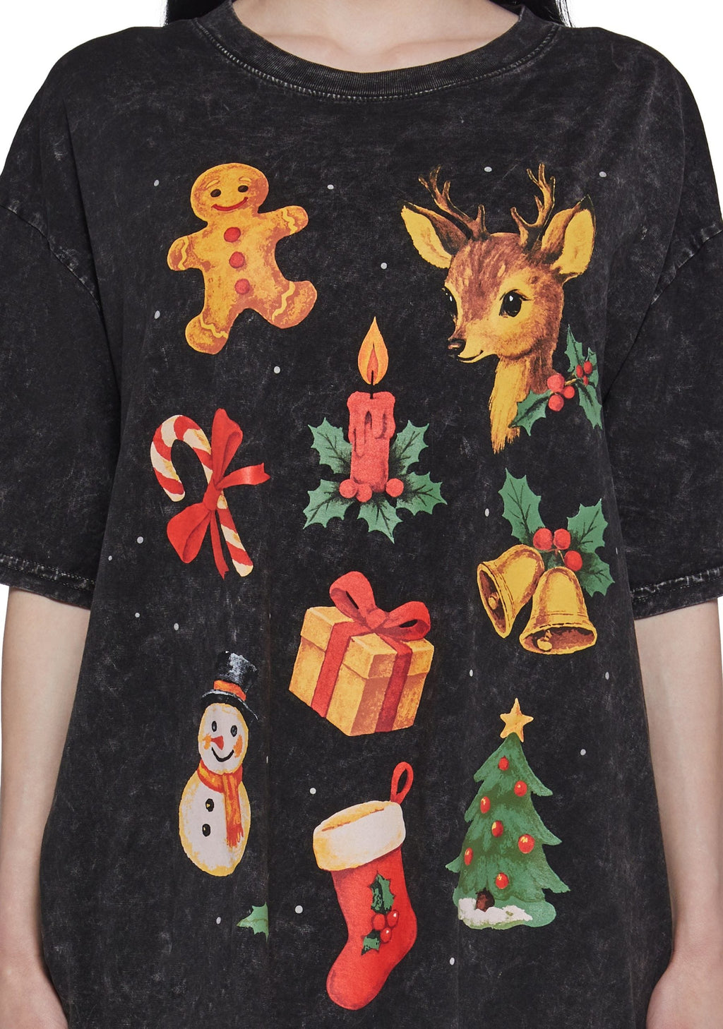 Holiday Wish List Oversized Tee