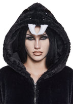Very Leggy Oversized Hoodie