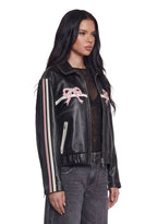 Tough Cutie Vegan Leather Jacket