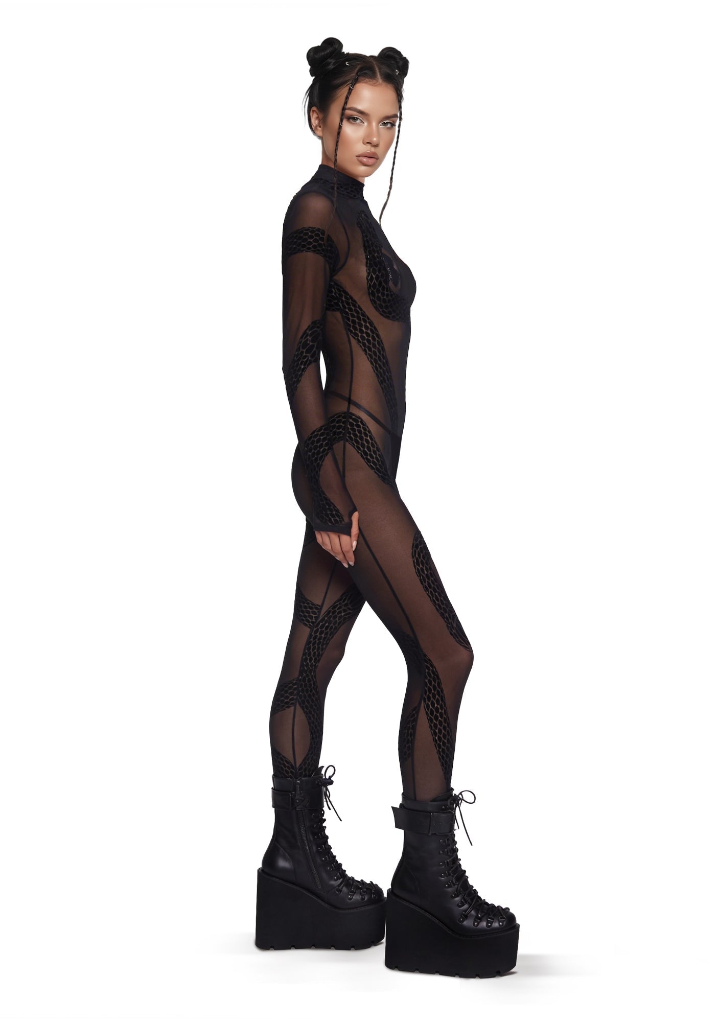 Crash N’ Burn Mesh Catsuit