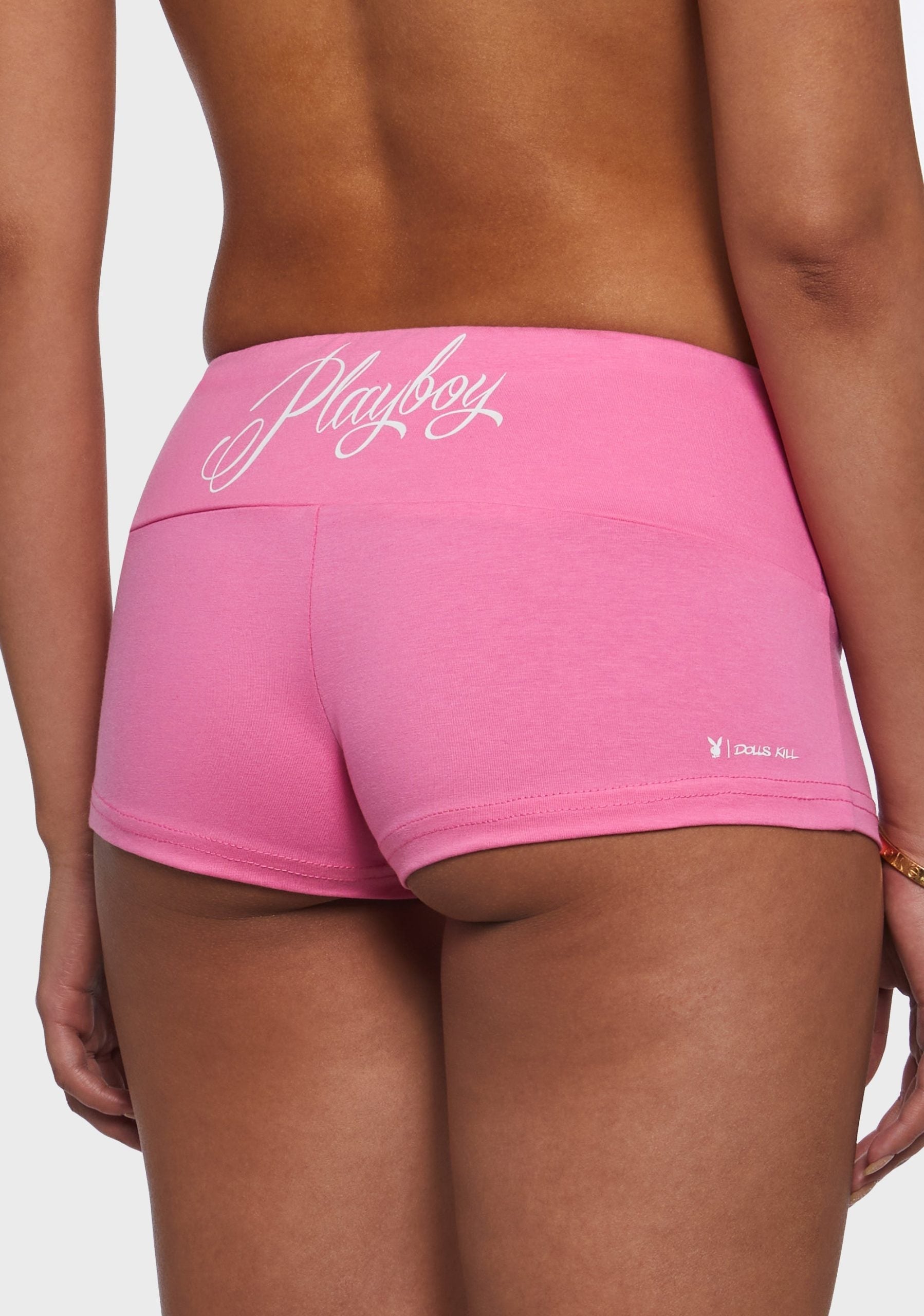 Playboy Mini Shorts – Pink