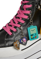 Adventure Time Charm Platform Sneakers
