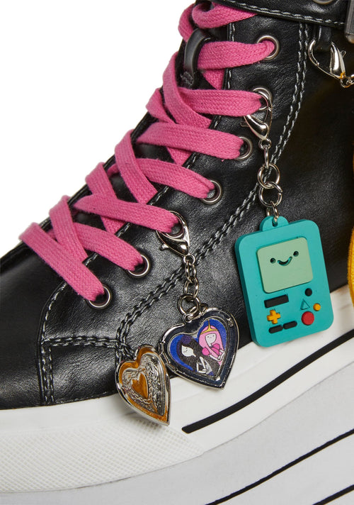 Adventure Time Charm Platform Sneakers