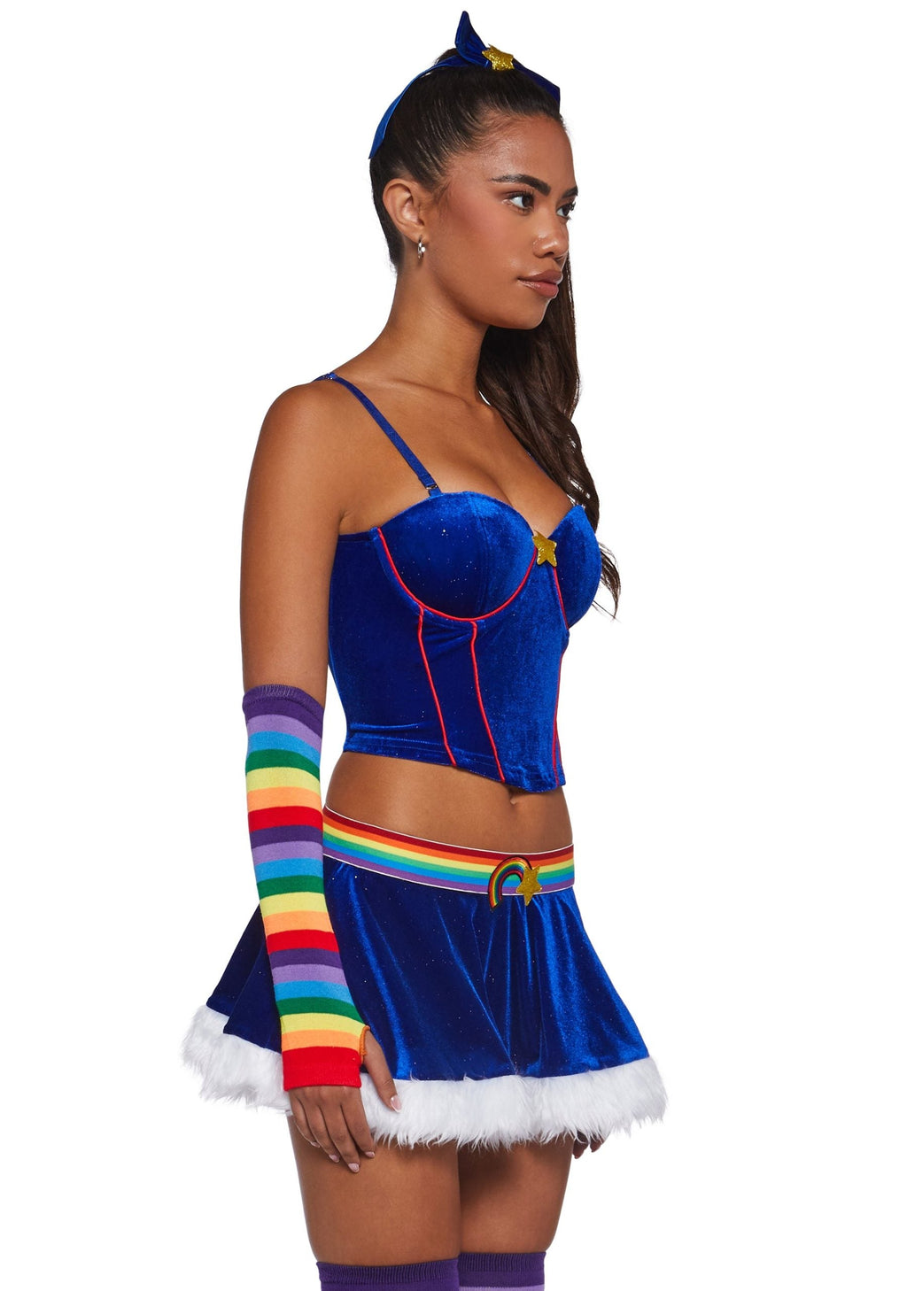 Rainbow Girl Costume