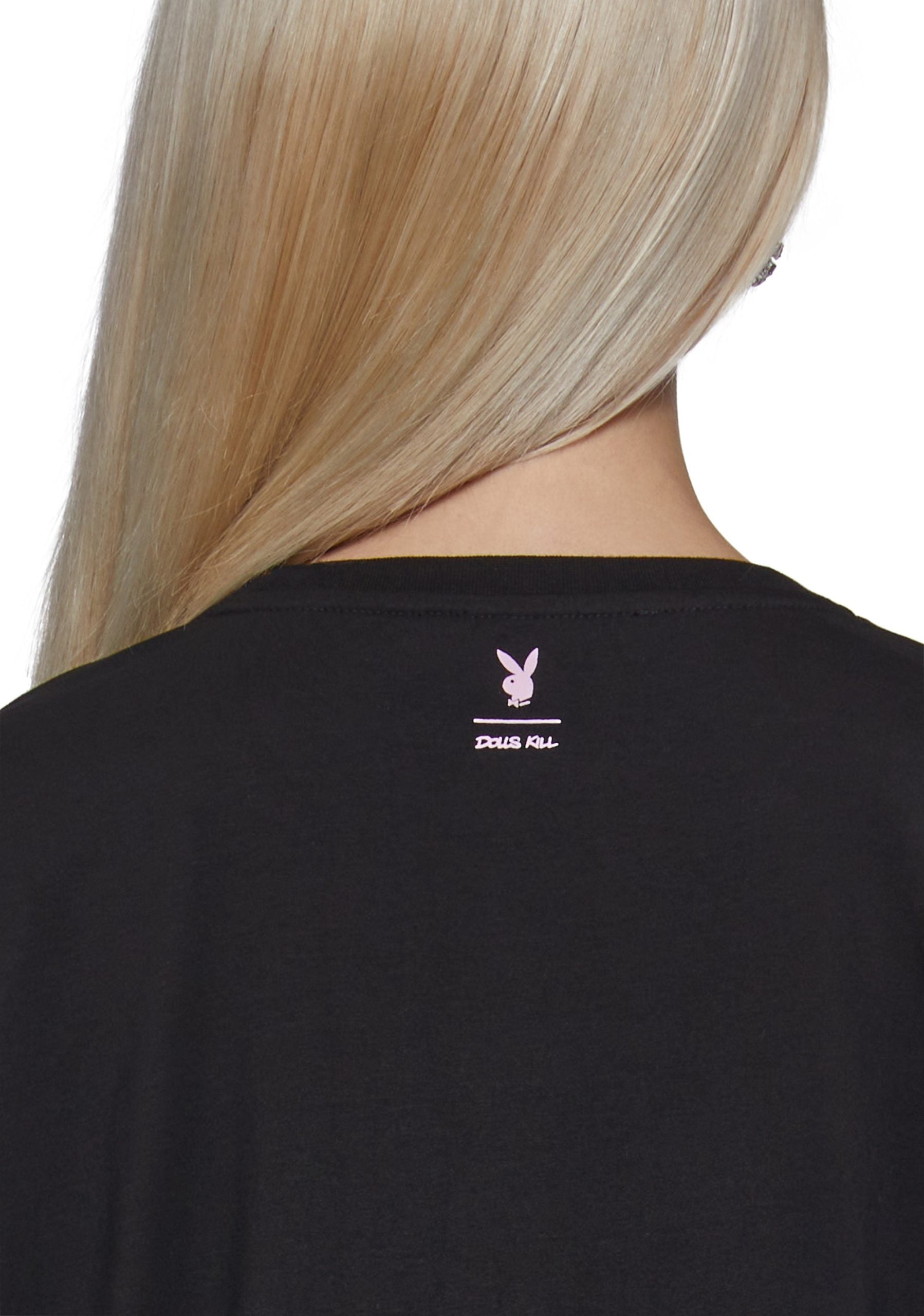 Playboy Twofer Long Sleeve Top