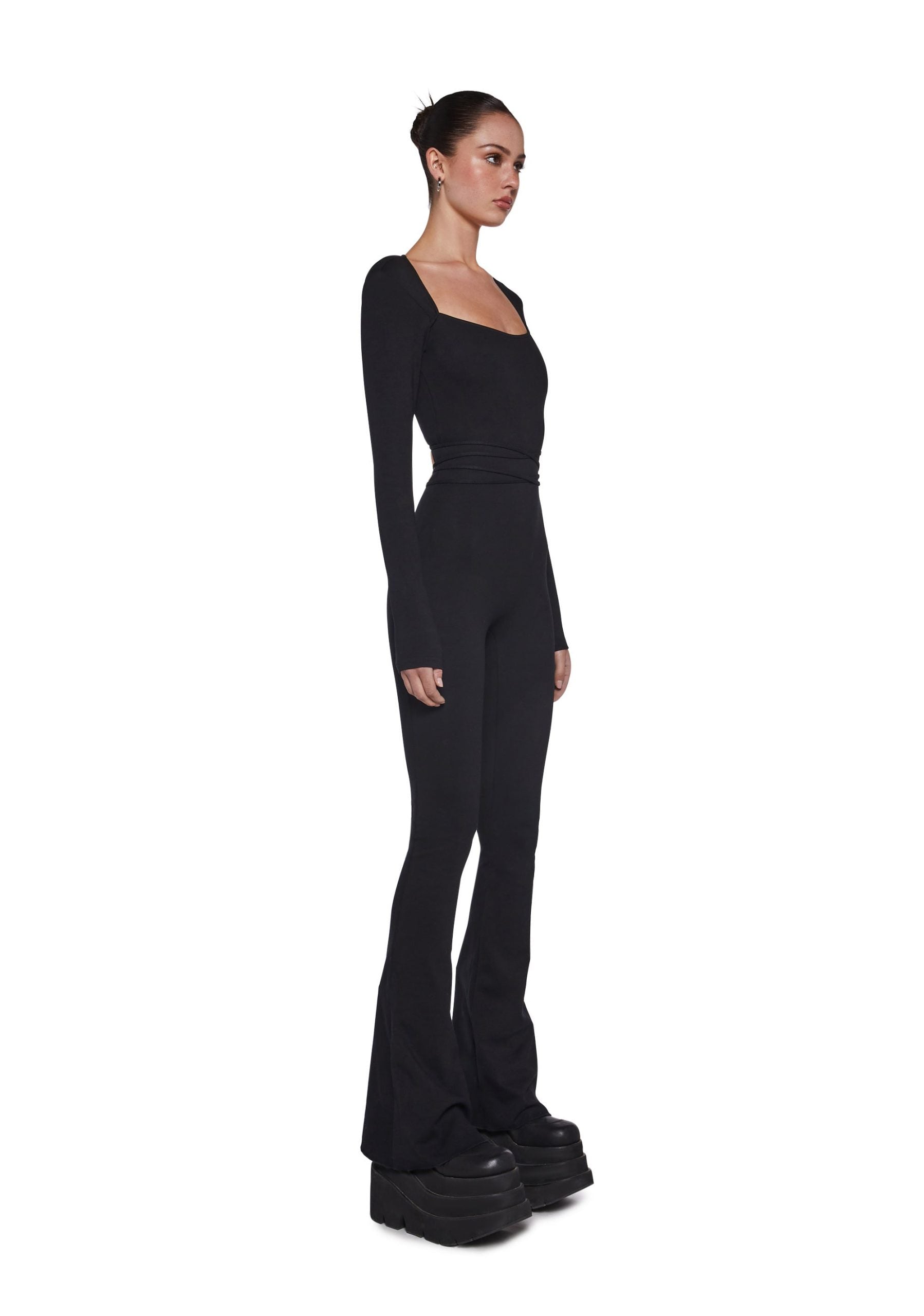 Signal Open Back Catsuit