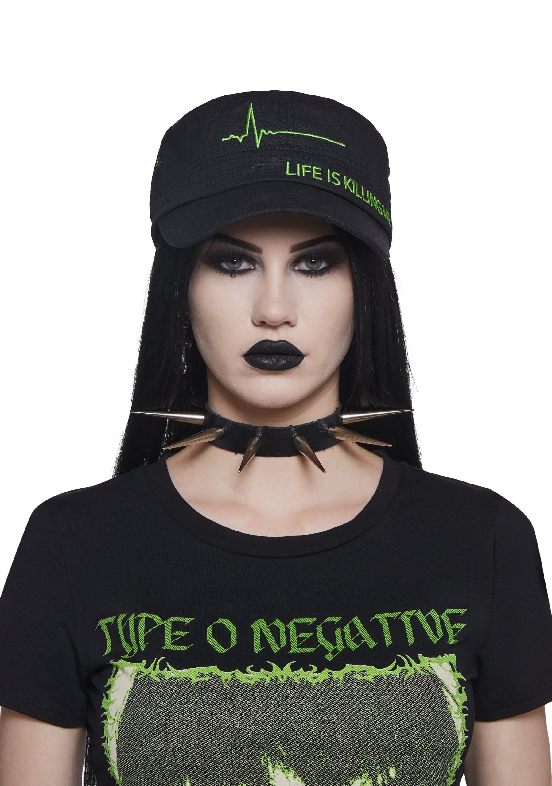 Life Is Killing Me Military Rip Stop Cap