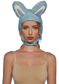 Little Monster Costume Hood – Blue