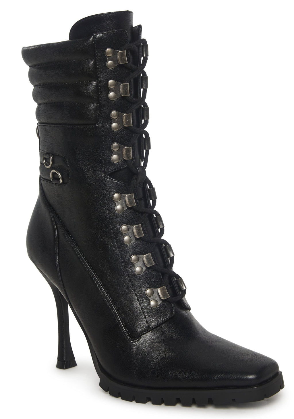 Future Frenemy Heeled Booties – Black