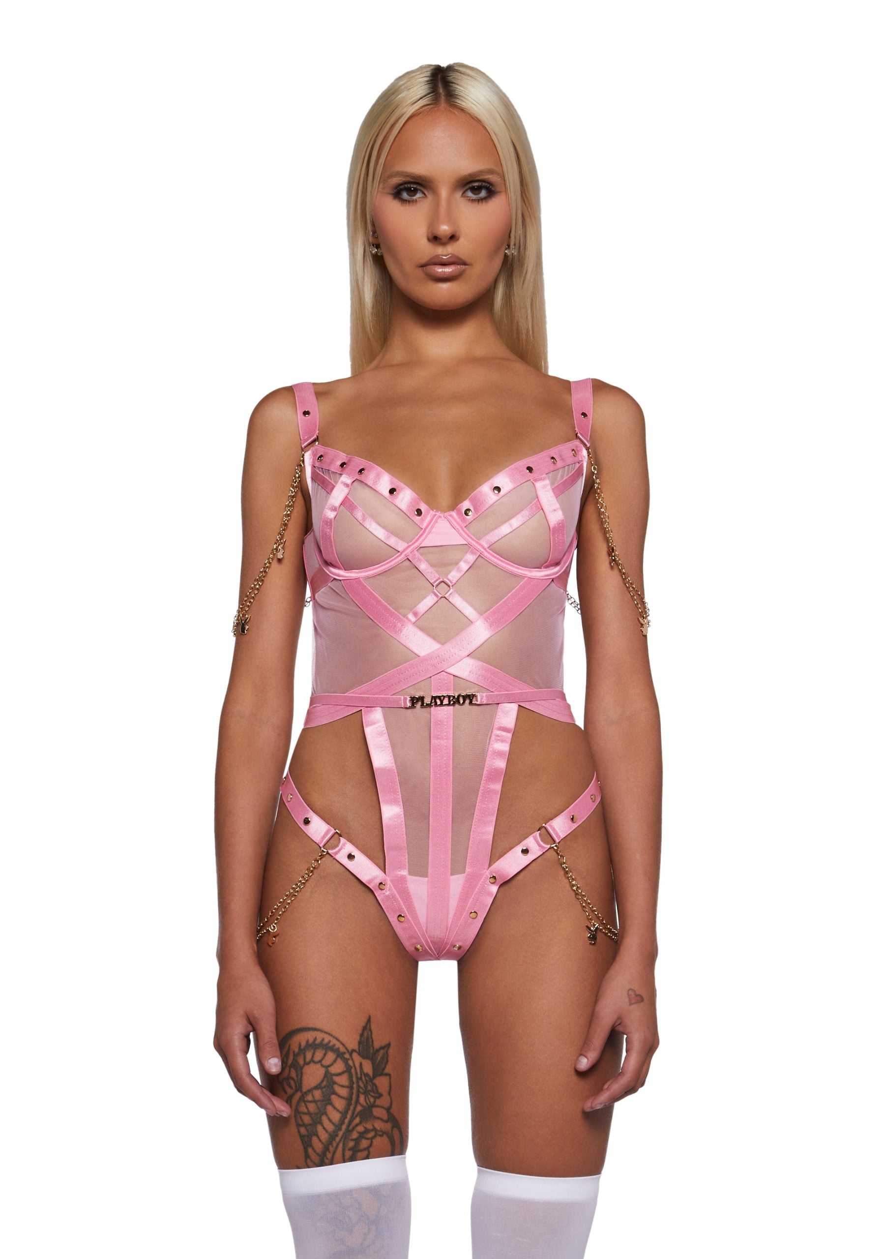 Playboy Charm Teddy – Pink