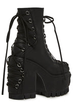 Woodland Lucid Dream Corset Boots – Black