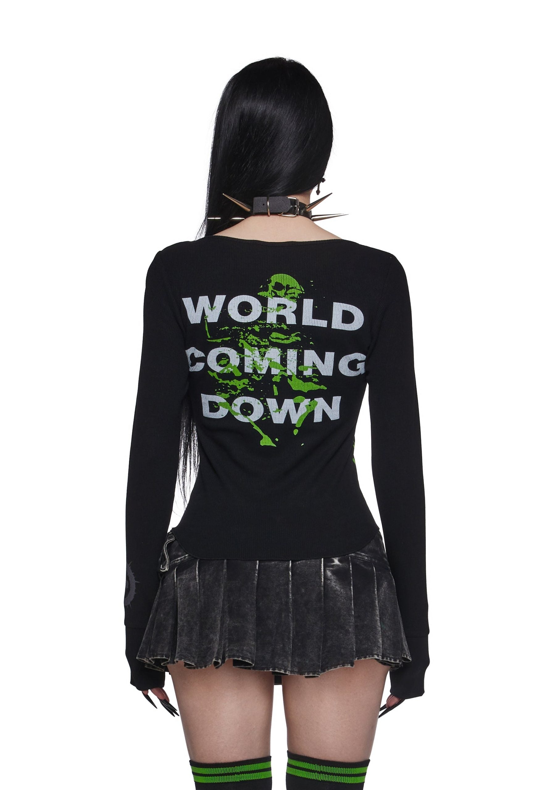 World Coming Down Long Sleeve Top