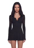Class Dismissed Mini Dress – Black