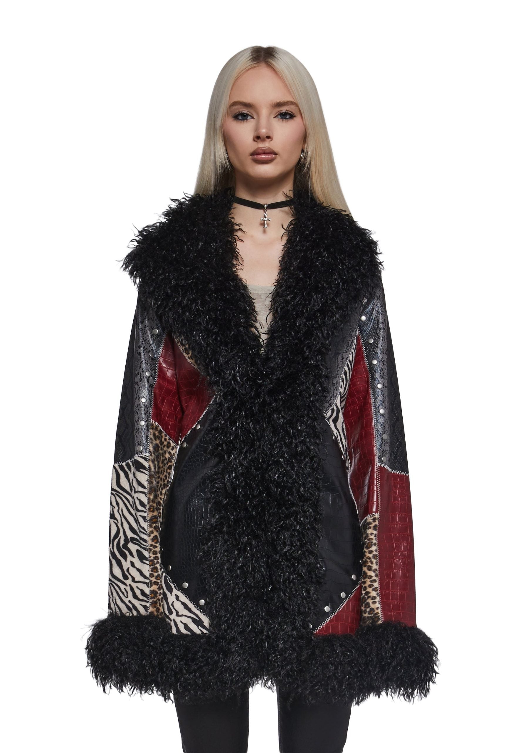 Savage Ways Patchwork Coat