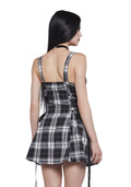 Ivory Charm School Dropout Plaid Dress