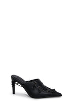 Flirty Advice Lace-Up Mules
