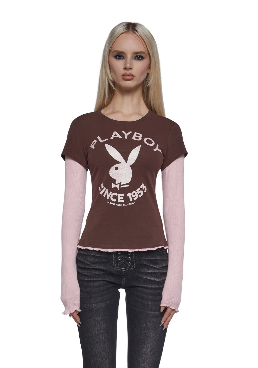 Bunny Twofer Long Sleeve Tee