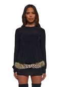 Class Clique Long Sleeve Dress – Black