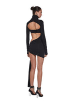Dreamland Dancer Bodycon Dress – Black