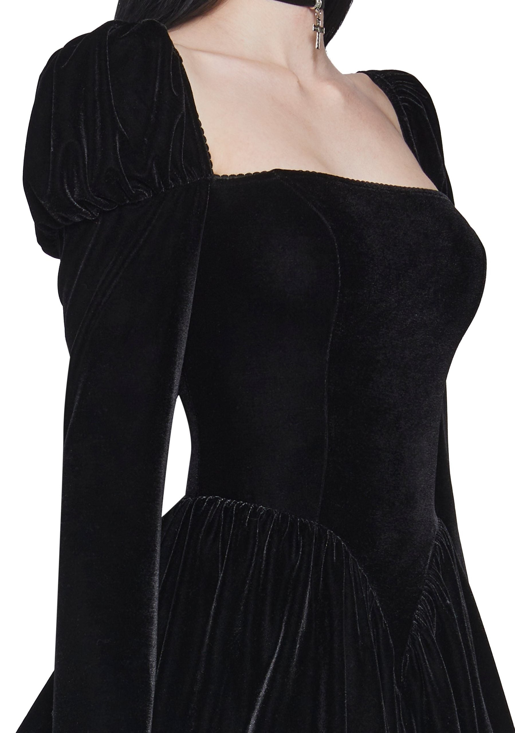Mystic Hour Velvet Dress
