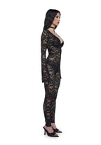 Floral Lace Catsuit