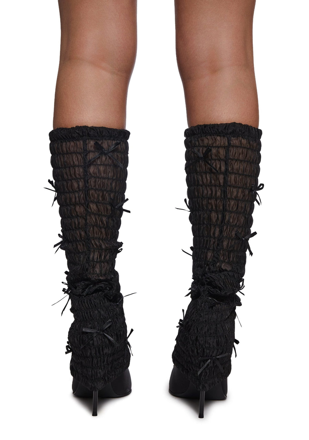 Just Like Me Leg Warmer Pumps