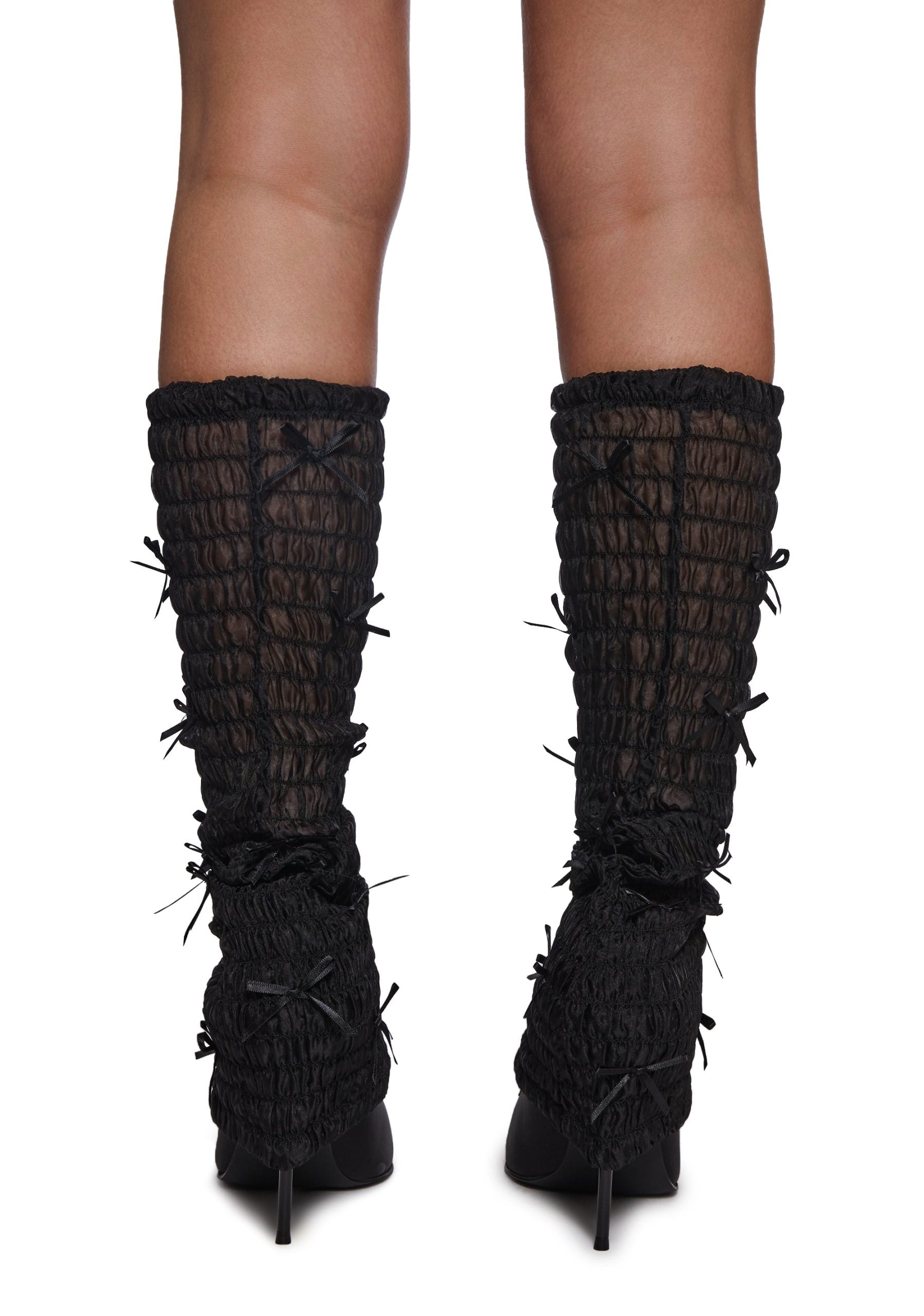 Just Like Me Leg Warmer Pumps
