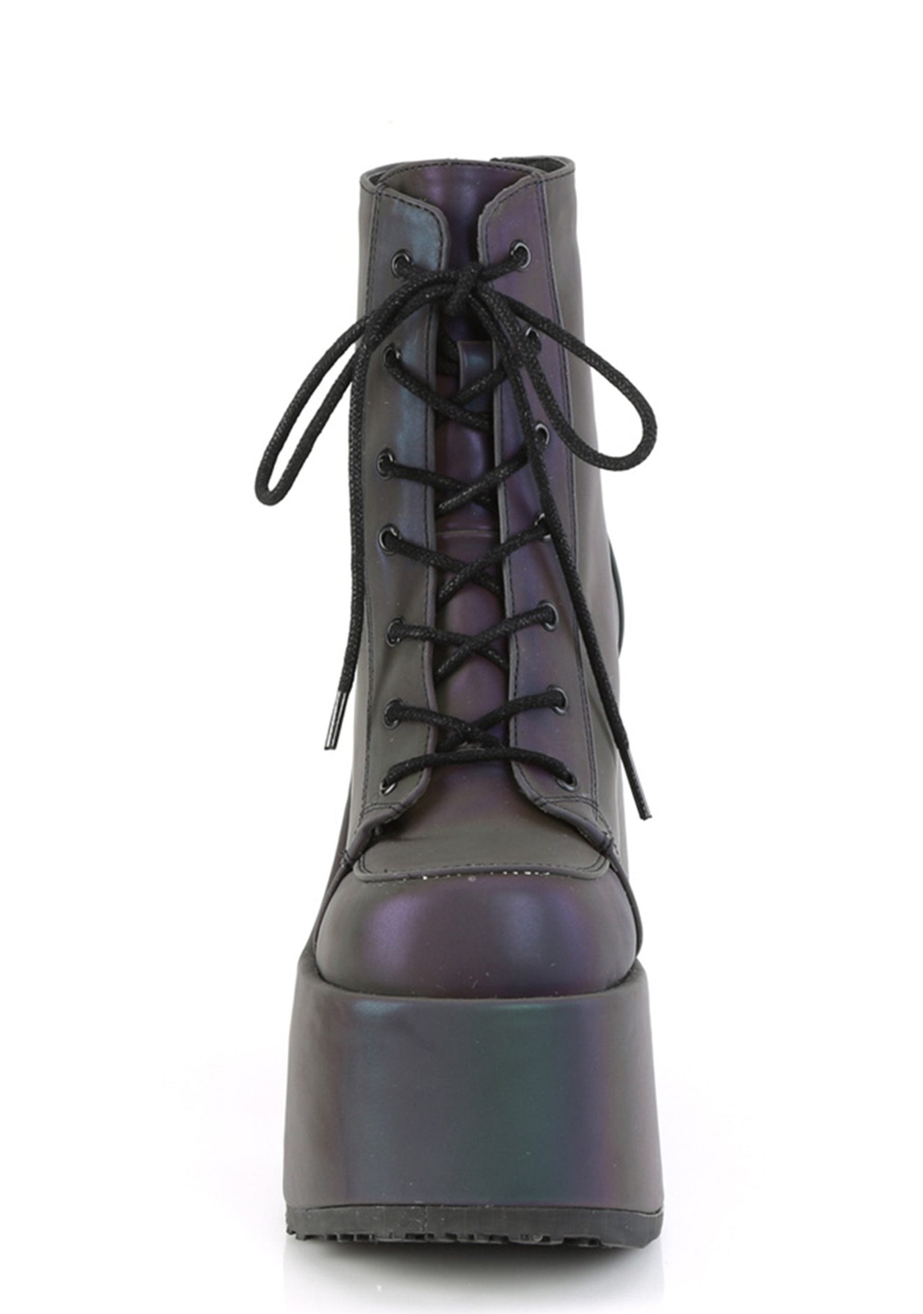 Camel-203 Platform Ankle Boots