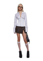 Office Siren Blouse – White