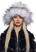 Flirty Fuzzy Bucket Hat – White