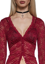 Wicked Wink Lace Top