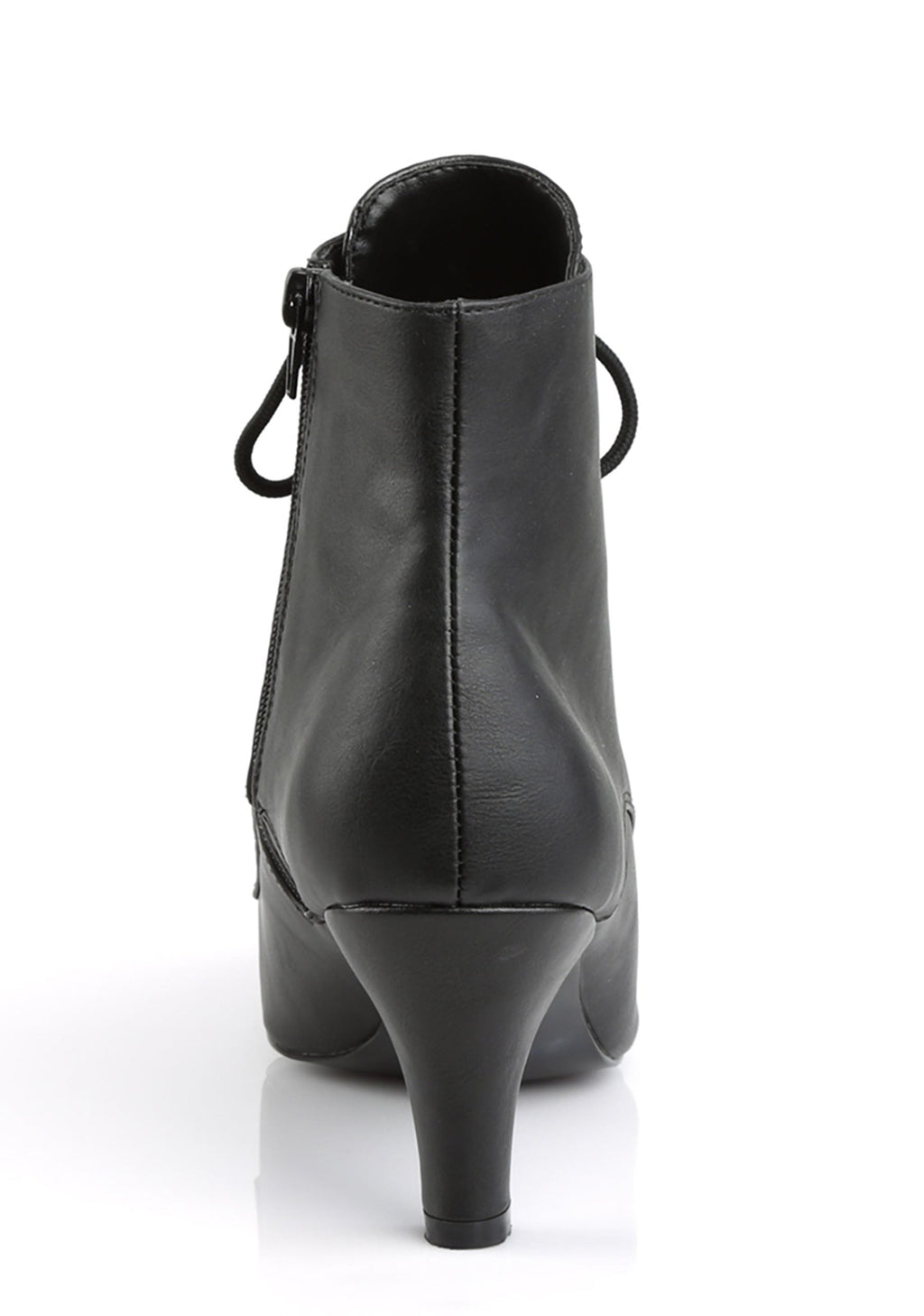Divine-1020 Ankle Boot-Black PU