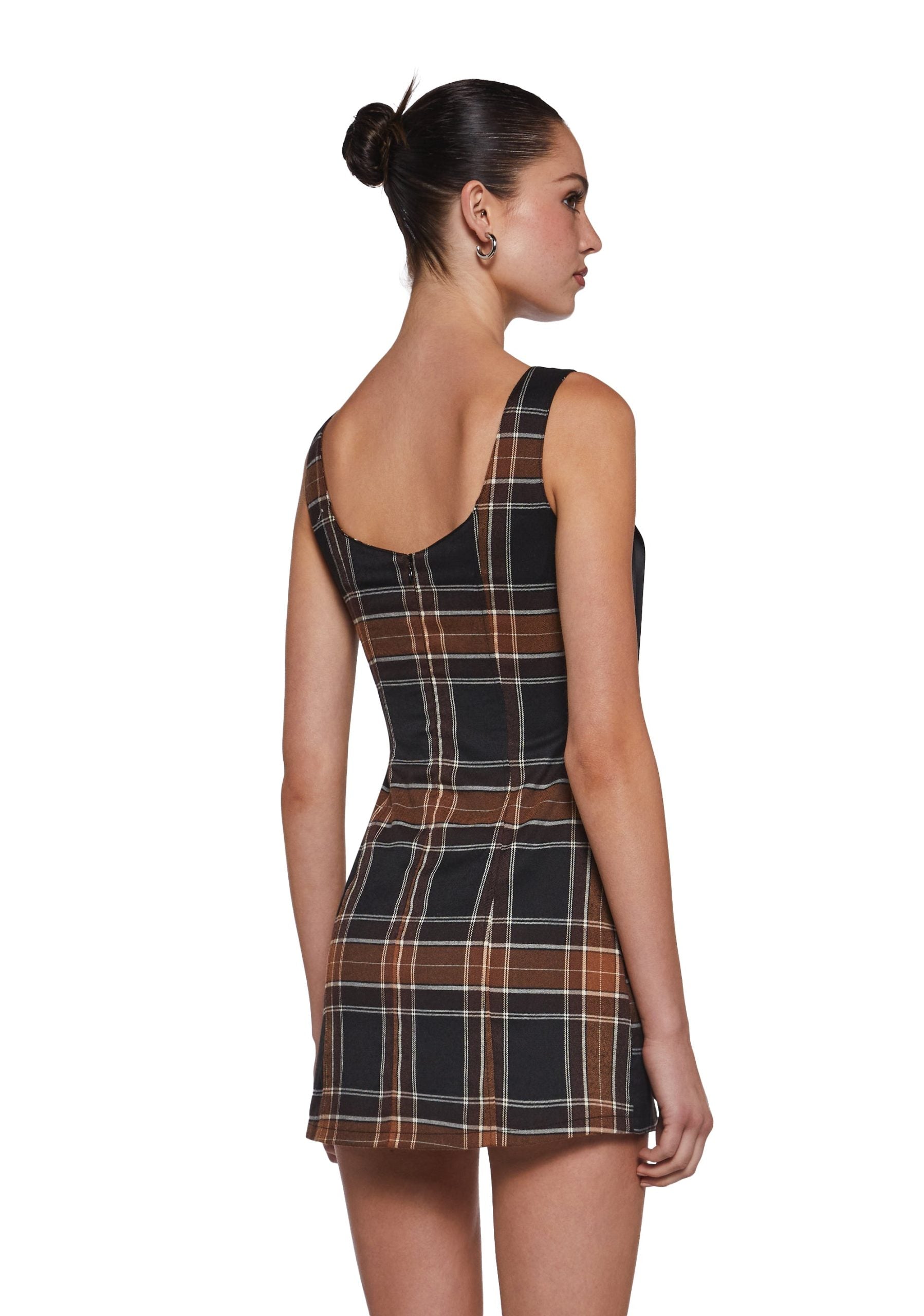 Pixie Stardust Mini Dress – Plaid