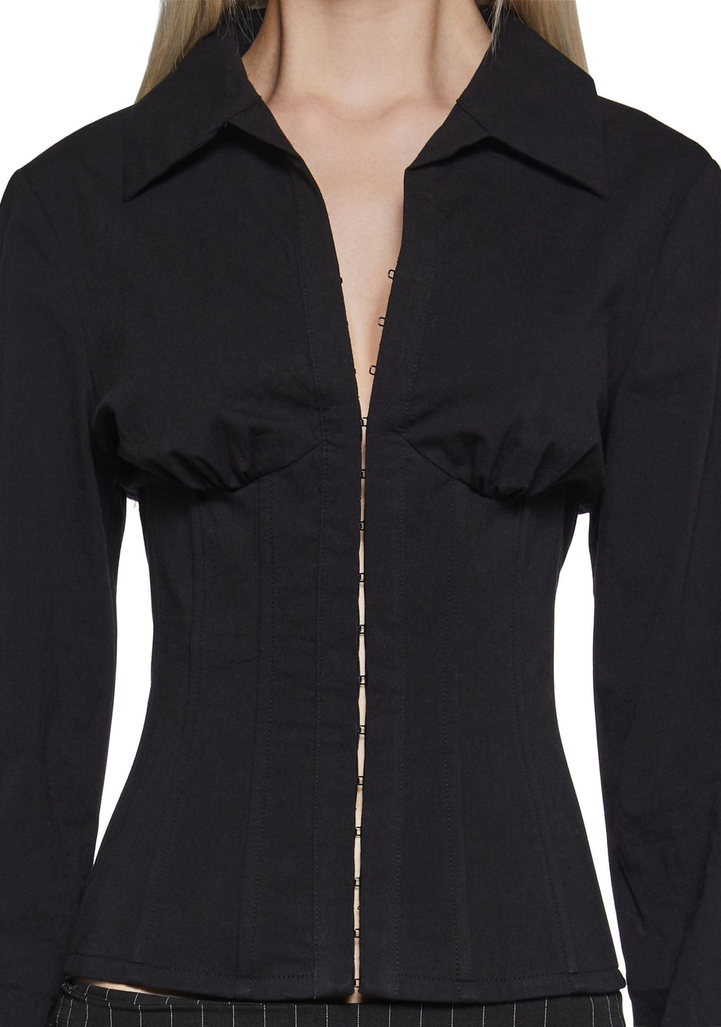 Office Siren Blouse – Black