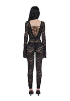 Floral Lace Catsuit