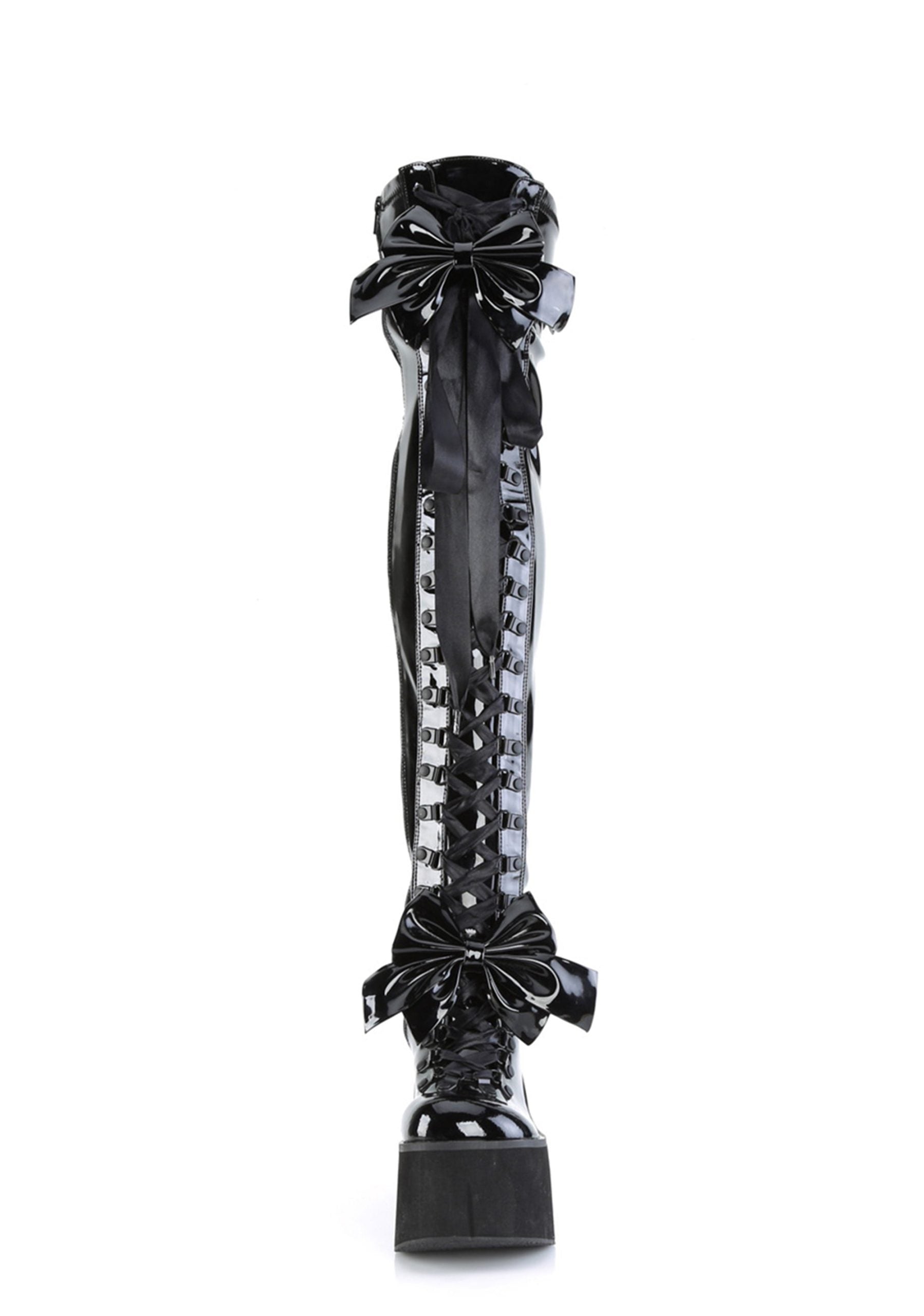 KERA-303 Platform Thigh High Boots