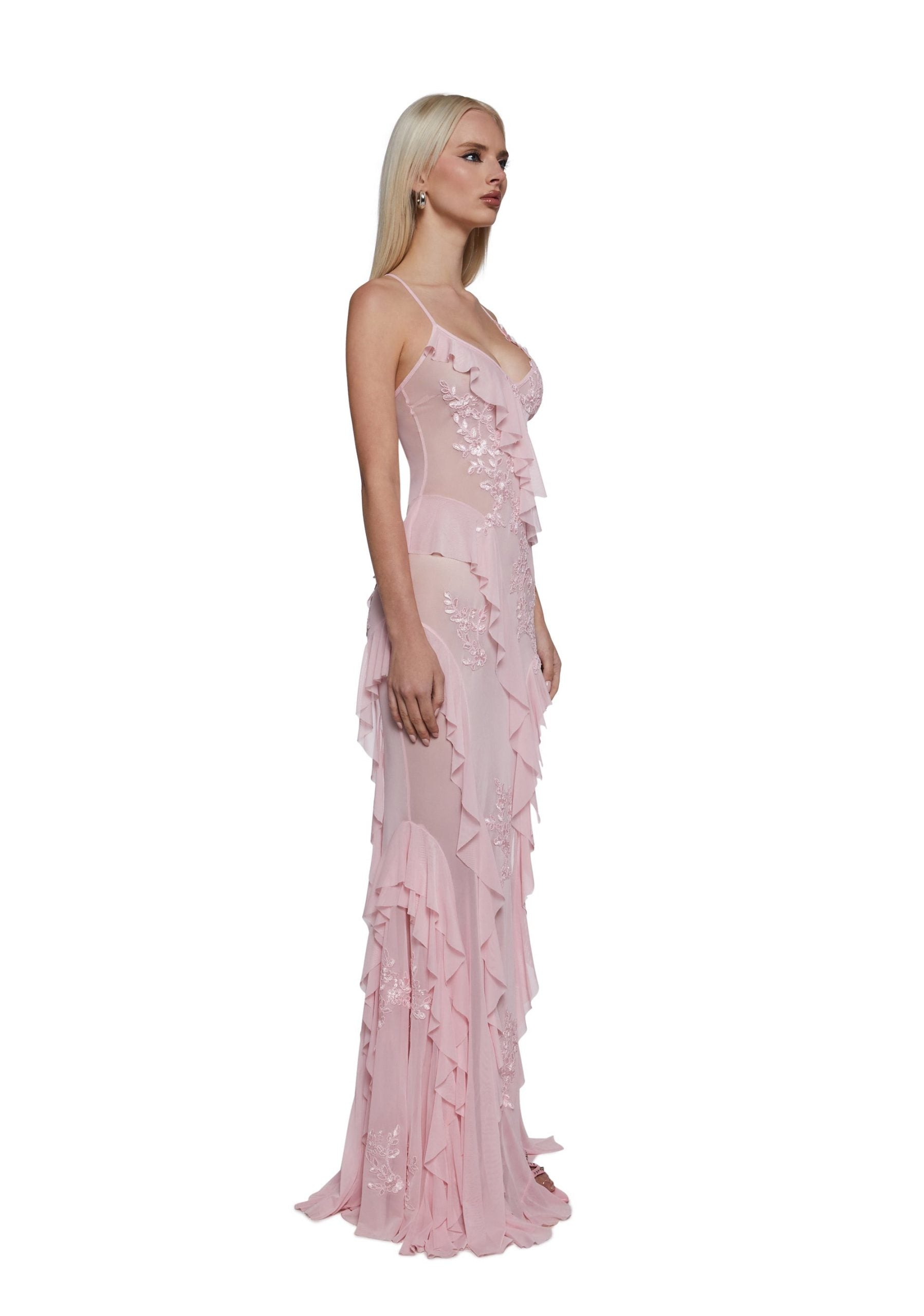 Rebel Mon Amour Maxi Dress – Pink