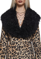 Champagne Showers Leopard Coat