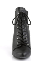 Divine-1020 Ankle Boot-Black PU