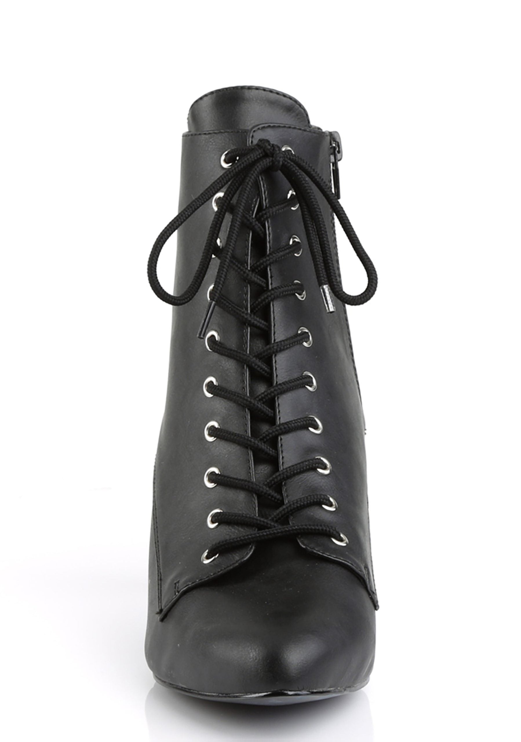 Divine-1020 Ankle Boot-Black PU