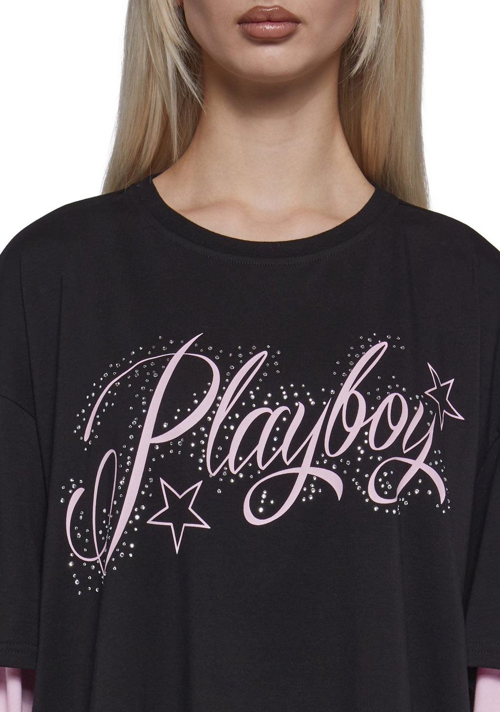 Playboy Twofer Long Sleeve Top